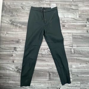 Emerald Green Pleather Pants